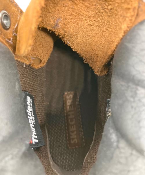 SKECHERS（スケッチャーズ）SKECHERS (スケッチャーズ) SKECHERS（スケッチャーズ）レースアップブーツ ブラウン サイズ:26cmの古着・服飾アイテム
