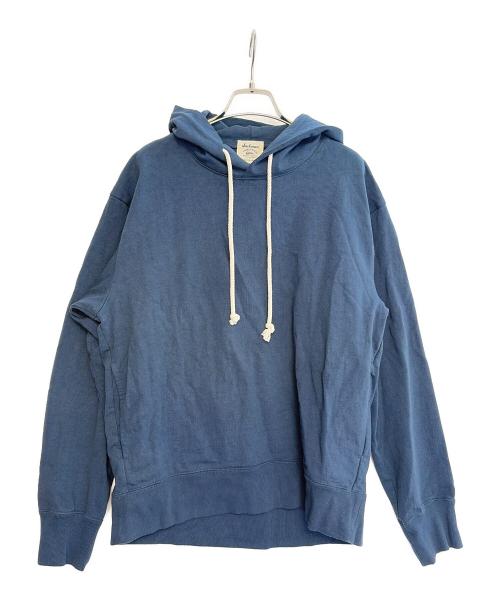 JACKMAN（ジャックマン）JACKMAN (ジャックマン) プルオーバーパーカー ネイビー サイズ:Lの古着・服飾アイテム