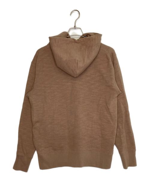 JACKMAN（ジャックマン）JACKMAN (ジャックマン) プルオーバーパーカー ブラウン サイズ:Mの古着・服飾アイテム