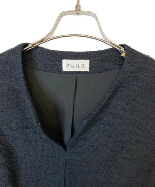 PLST（プラステ）PLST (プラステ) セットアップスーツ ネイビー サイズ:ジャケットM スカートSの古着・服飾アイテム