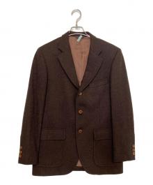 Harris Tweed×SHIPS（ハリスツイード×シップス）の古着「ウールジャケット」｜ブラウン