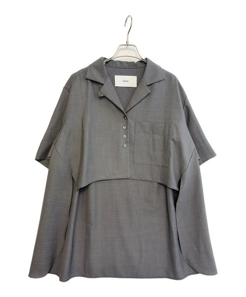 STUDIOUS（ステュディオス）STUDIOUS (ステュディオス) 半袖シャツ グレー サイズ:Freeの古着・服飾アイテム