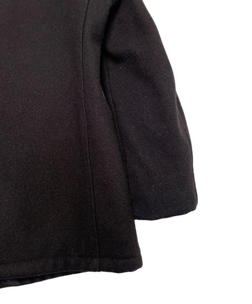 Schott（ショット）Schott (ショット) Schott ショット 1995年製 740 PEA COAT ピーコート Pコート メルトン 厚手 ダークネイビー ネイビー サイズ:38の古着・服飾アイテム