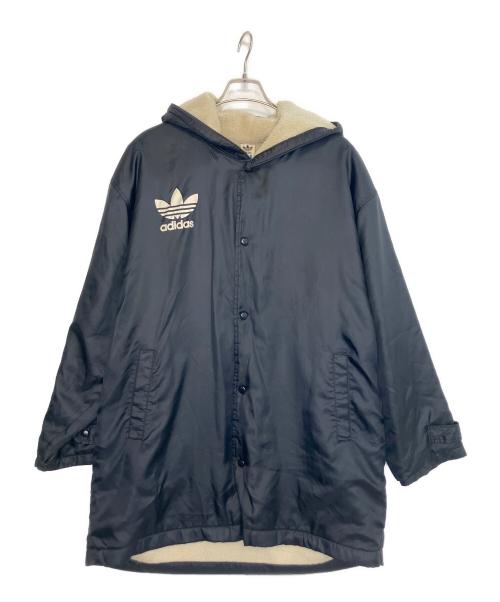 adidas（アディダス）adidas (アディダス) ベンチコート ブラック×ベージュ サイズ:Lの古着・服飾アイテム