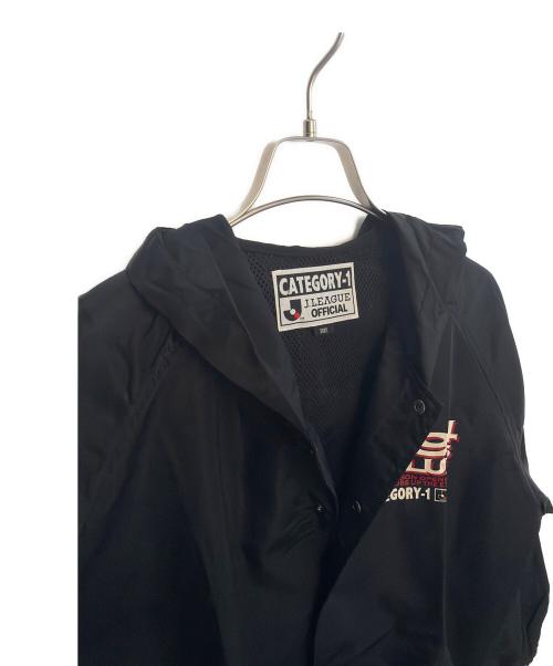 J.LEAGUE（ジェイリーグ）J.LEAGUE (ジェイリーグ) フーデッドジャケット ブラック サイズ:Freeの古着・服飾アイテム