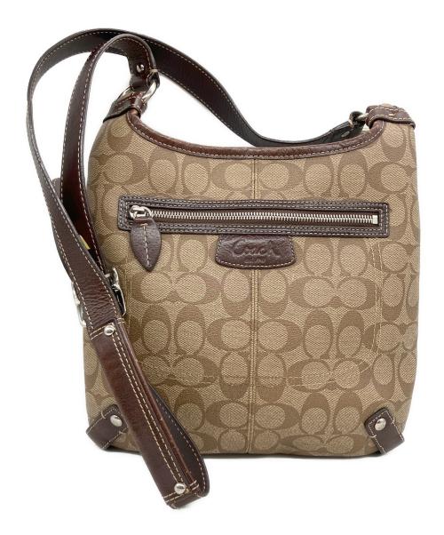 COACH（コーチ）COACH (コーチ) ショルダーバッグ ブラウンの古着・服飾アイテム
