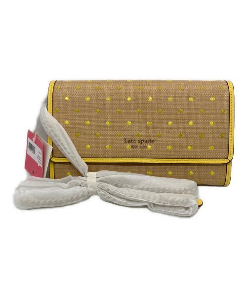 Kate Spade（ケイトスペード）Kate Spade (ケイトスペード) ショルダーバッグ ベージュ×イエロー 未使用品の古着・服飾アイテム