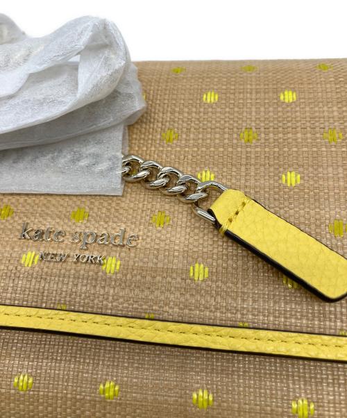 Kate Spade（ケイトスペード）Kate Spade (ケイトスペード) ショルダーバッグ ベージュ×イエロー 未使用品の古着・服飾アイテム