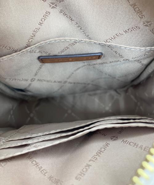 MICHAEL KORS（マイケルコース）MICHAEL KORS (マイケルコース) JET SET TRAVEL アイボリー×ブラウンの古着・服飾アイテム