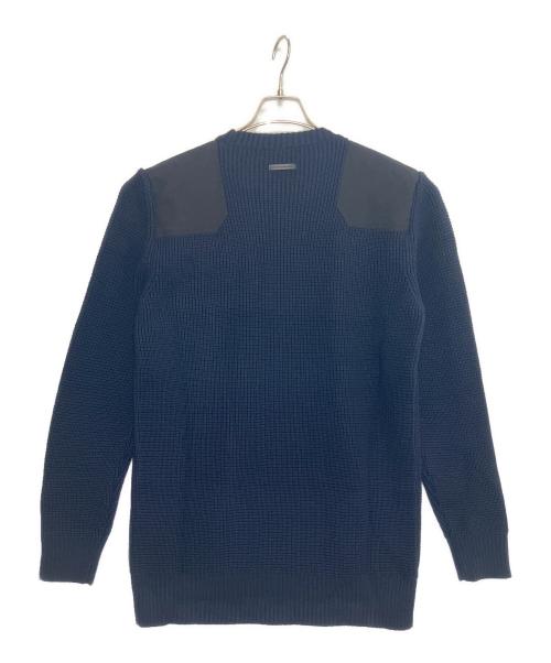 DIESEL Black Gold（ディーゼル ブラック ゴールド）DIESEL Black Gold (ディーゼル ブラック ゴールド) 厚手ニット ネイビー サイズ:Lの古着・服飾アイテム