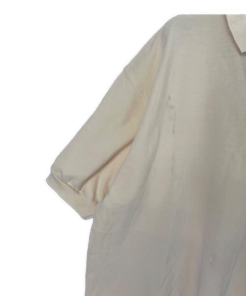 Burberry's（バーバリーズ）Burberry's (バーバリーズ) ポロシャツ アイボリー サイズ:Lの古着・服飾アイテム