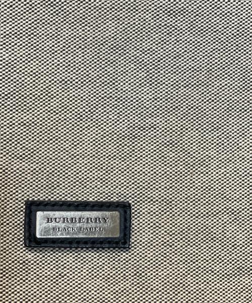 BURBERRY BLACK LABEL（バーバリーブラックレーベル）BURBERRY BLACK LABEL (バーバリーブラックレーベル) メッセンジャーバッグ グレー×ブラックの古着・服飾アイテム
