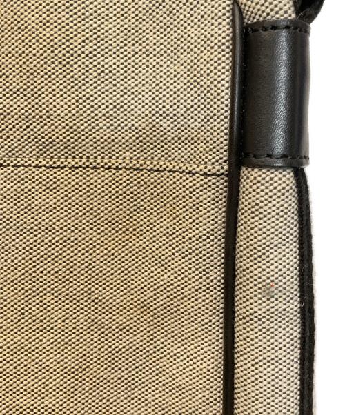 BURBERRY BLACK LABEL（バーバリーブラックレーベル）BURBERRY BLACK LABEL (バーバリーブラックレーベル) メッセンジャーバッグ グレー×ブラックの古着・服飾アイテム
