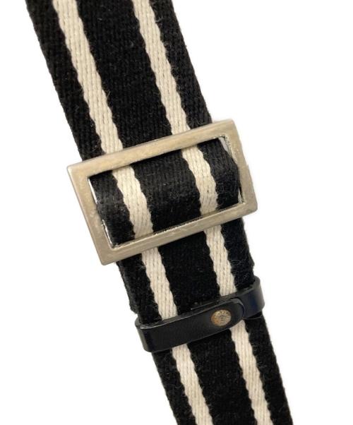 BURBERRY BLACK LABEL（バーバリーブラックレーベル）BURBERRY BLACK LABEL (バーバリーブラックレーベル) メッセンジャーバッグ グレー×ブラックの古着・服飾アイテム
