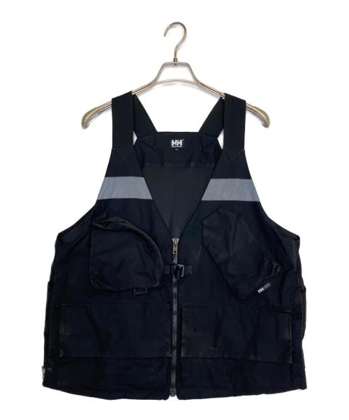 HELLY HANSEN（ヘリーハンセン）HELLY HANSEN (ヘリーハンセン) ユーティリティベスト ブラック サイズ:Lの古着・服飾アイテム