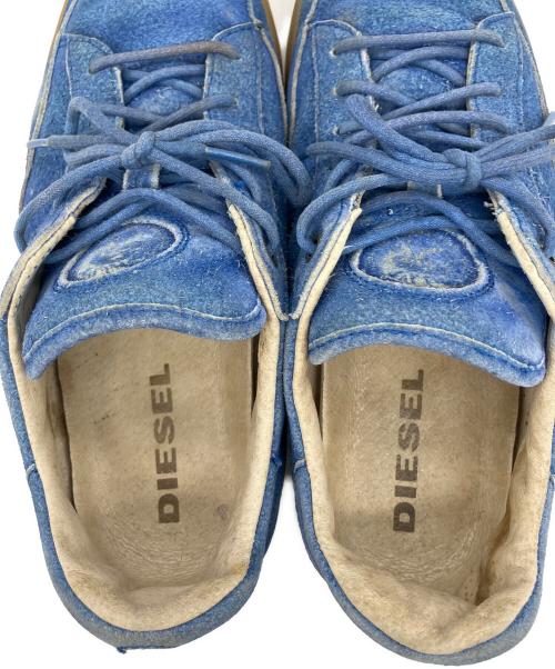 DIESEL（ディーゼル）DIESEL (ディーゼル) DIESEL（ディーゼル）スニーカー ブルー サイズ:26.5cmの古着・服飾アイテム