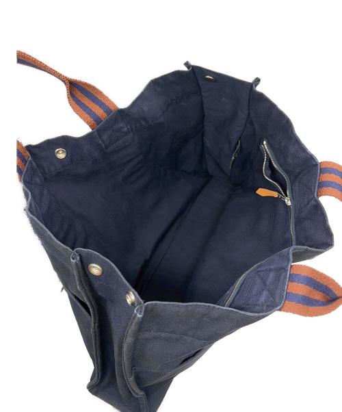 HERMES（エルメス）HERMES (エルメス) トートバッグ ネイビーの古着・服飾アイテム