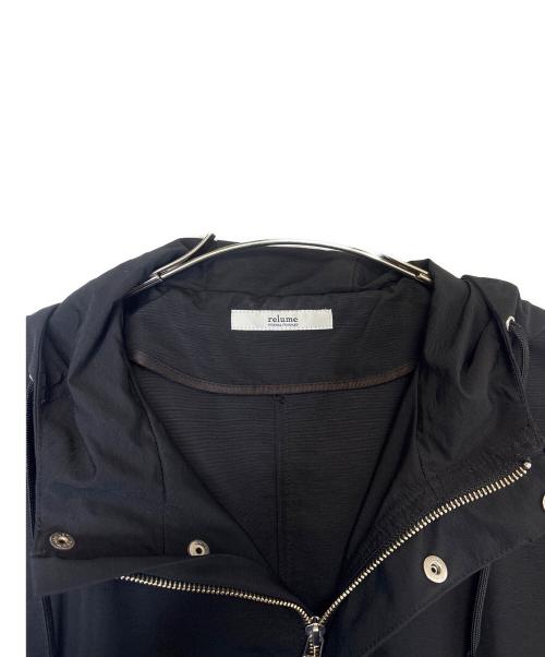 JOURNAL STANDARD relume（ジャーナルスタンダード レリューム）JOURNAL STANDARD relume (ジャーナルスタンダード レリューム) フーデッドジャケット ブラック サイズ:Freeの古着・服飾アイテム