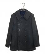 RALPH LAURENラルフローレン）の古着「RALPH LAUREN  Pコート」｜グレー