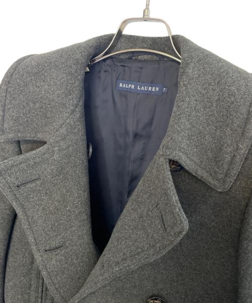 RALPH LAUREN（ラルフローレン）RALPH LAUREN (ラルフローレン) RALPH LAUREN  Pコート グレー サイズ:7の古着・服飾アイテム