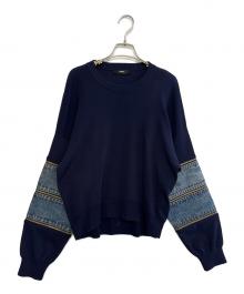 DIESEL（ディーゼル）の古着「厚手ニット」｜ネイビー