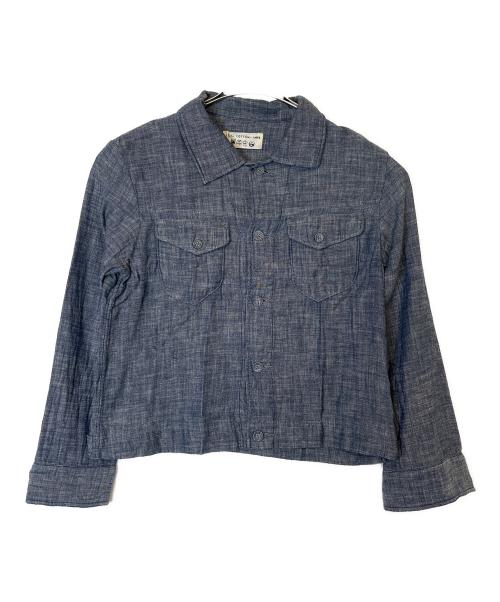 yuki cotton（ユキ コットン）yuki cotton (ユキ コットン) 長袖シャツ グレー サイズ:Mの古着・服飾アイテム