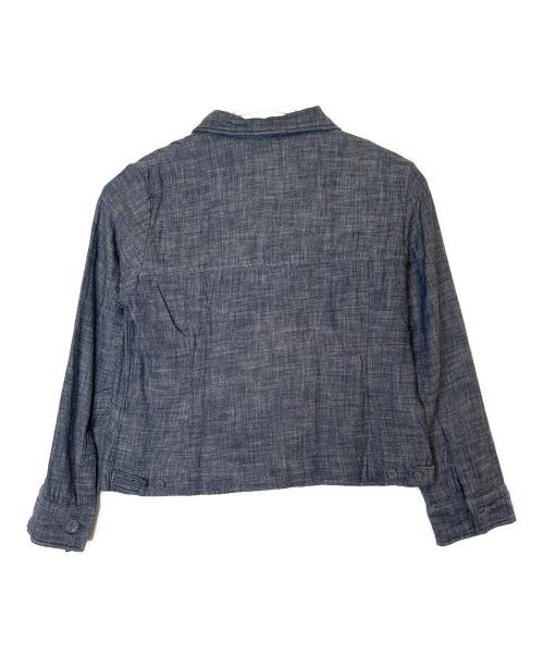yuki cotton（ユキ コットン）yuki cotton (ユキ コットン) 長袖シャツ グレー サイズ:Mの古着・服飾アイテム