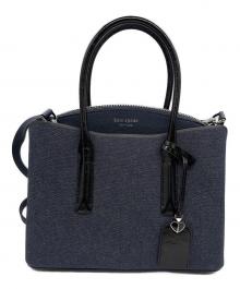 Kate Spade（ケイトスペード）の古着「2WAYショルダーバッグ」｜ネイビー