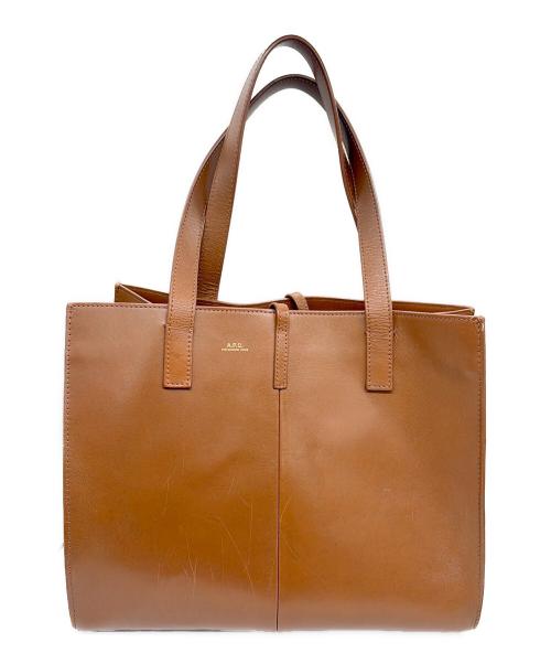 A.P.C.（アーペーセー）A.P.C. (アーペーセー) ハンドバッグ ブラウンの古着・服飾アイテム