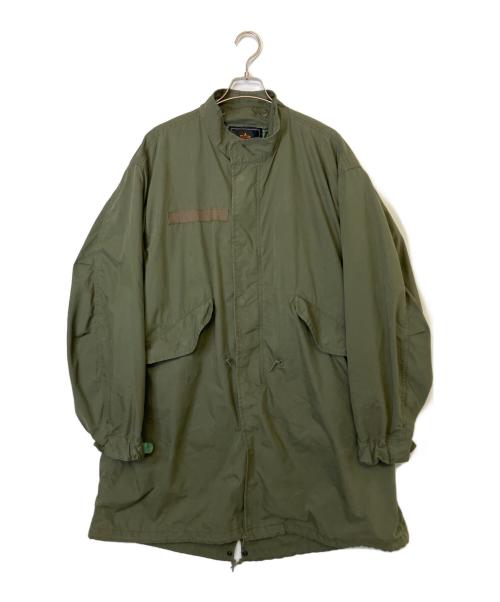 ALPHA（アルファ）ALPHA (アルファ) ライナー付モッズコート カーキ サイズ:Mの古着・服飾アイテム