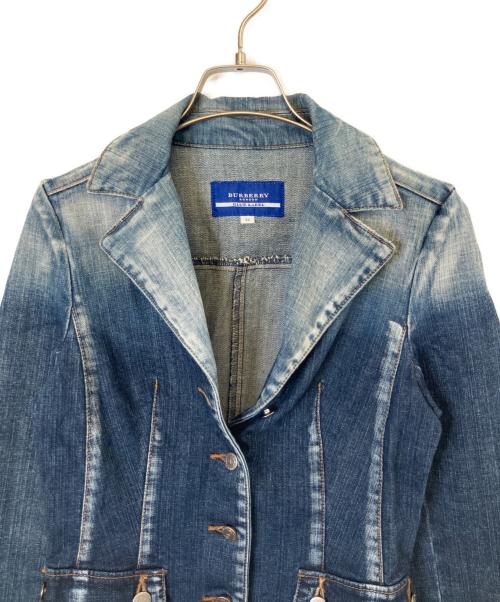 BURBERRY BLUE LABEL（バーバリー ブルー レーベル）BURBERRY BLUE LABEL (バーバリー ブルー レーベル) デニムジャケット インディゴ サイズ:38の古着・服飾アイテム