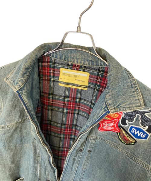 SWAGGER（スワッガー）SWAGGER (スワッガー) デニムジャケット インディゴ サイズ:Mの古着・服飾アイテム