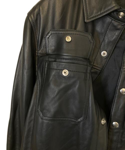 GARRETT（ギャレット）GARRETT (ギャレット) レザージャケット ブラック サイズ:48の古着・服飾アイテム