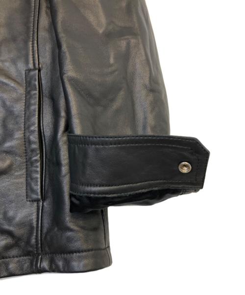 GARRETT（ギャレット）GARRETT (ギャレット) レザージャケット ブラック サイズ:48の古着・服飾アイテム