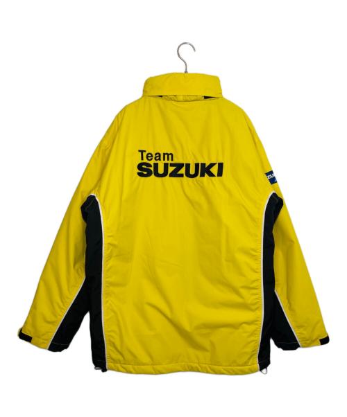 SUZUKI（スズキ）SUZUKI (スズキ) Team SUZUKI スズキ 中綿ジャケット Market Vison 2006  イエロー サイズ:Lの古着・服飾アイテム