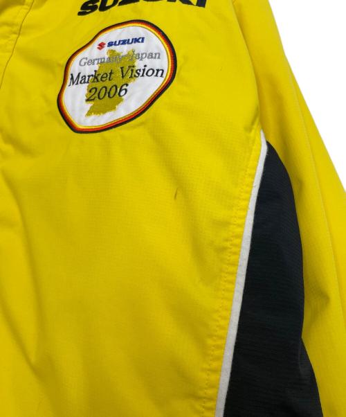 SUZUKI（スズキ）SUZUKI (スズキ) Team SUZUKI スズキ 中綿ジャケット Market Vison 2006  イエロー サイズ:Lの古着・服飾アイテム