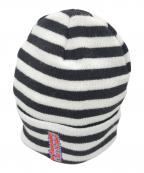 SUPREMEシュプリーム）の古着「ニット帽」｜ホワイト×ブラック
