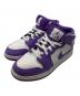 NIKE（ナイキ）の古着「JORDAN BRAND AIR JORDAN 1 MID GS」｜バイオレット×ホワイト