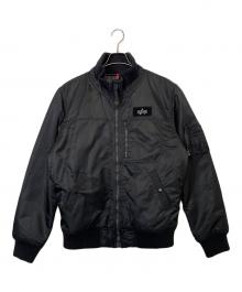 ALPHA（アルファ）の古着「ALPHA INDUSTRIES MA-1 ジャケット」｜ブラック