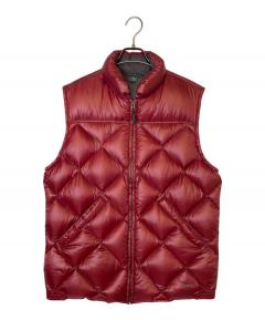 中古・古着通販】Eddie Bauer (エディーバウアー) ダウンベスト レッド