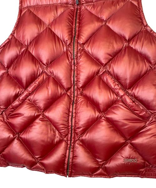 Eddie Bauer（エディーバウアー）Eddie Bauer (エディーバウアー) ダウンベスト レッド サイズ:Mの古着・服飾アイテム