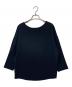 SOEJU (ソージュ) SOEJU 長袖ブラウス （コクーンブラウス8分袖） ブラック サイズ:M：5000円