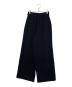SOEJU (ソージュ) SOEJU タックワイドパンツ ネイビー サイズ:S：5000円