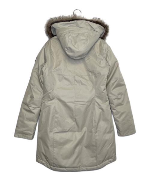 Columbia（コロンビア）Columbia (コロンビア) Columbia コロンビア Mountain Long Insulated Jacket ロングコート ファー付き OMNI-HEAT アイボリー サイズ:Sの古着・服飾アイテム
