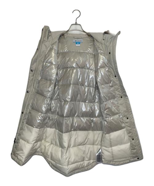 Columbia（コロンビア）Columbia (コロンビア) Columbia コロンビア Mountain Long Insulated Jacket ロングコート ファー付き OMNI-HEAT アイボリー サイズ:Sの古着・服飾アイテム