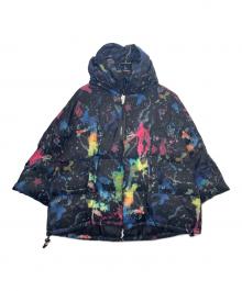 DIESEL（ディーゼル）の古着「DIESEL  W-JANUA JACKET 中綿ジャケット オーバーサイズ 総柄」｜マルチカラー