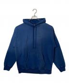 DIESELディーゼル）の古着「DIESEL パーカー S-UMMERIB-A81 SWEAT-SHIRT」｜ブルー