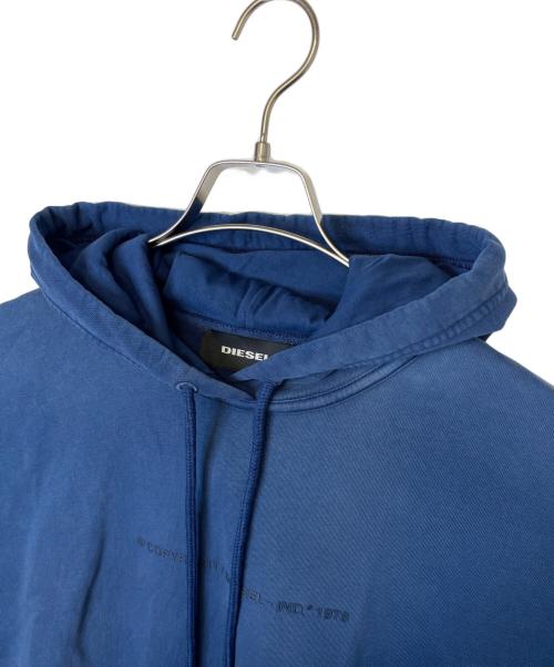 DIESEL（ディーゼル）DIESEL (ディーゼル) DIESEL パーカー S-UMMERIB-A81 SWEAT-SHIRT ブルー サイズ:S (175/84A) 未使用品の古着・服飾アイテム