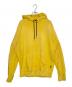 DIESEL（ディーゼル）の古着「DIESEL ダメージ加工 パーカー」｜イエロー