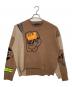 DIESEL（ディーゼル）の古着「DIESEL M-ALYCIA KNITWEAR ダメージ加工セーター」｜ブラウン